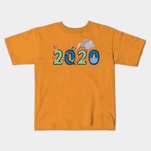 2020 one big disaster Kids T-Shirt